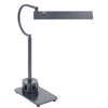 Modern Desk Lamp with LED Light & 2 USB Ports | 18" Iron Gray Finish