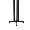 Liam Table Lamp | Gray Drum Shade | 30" Oil Rubbed Black Footed Base