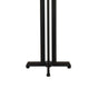 Liam Table Lamp | Gray Drum Shade | 30" Oil Rubbed Black Footed Base