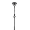 6-Light Candelabra Chandelier | 31" Antique Brass & Dark Bronze