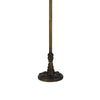 Eli Tiffany Shade Floor Lamp with Hand Painted Dragonfly | Brass 63"