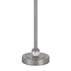 Tika Table Lamp Set of 2 | Crystal Rings & Brushed Steel | Fabric Shade