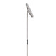 Floor Lamp with LED Torchiere | Touch Dimmer | 70" Brushed Steel
