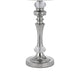 Set of 2 Table Lamps | Crystal Accent Candlestick Body | White Shade