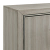 Levy Tall Dresser Chest | LED Cabinet & 3 Drawers with Shoe Rack | Gray