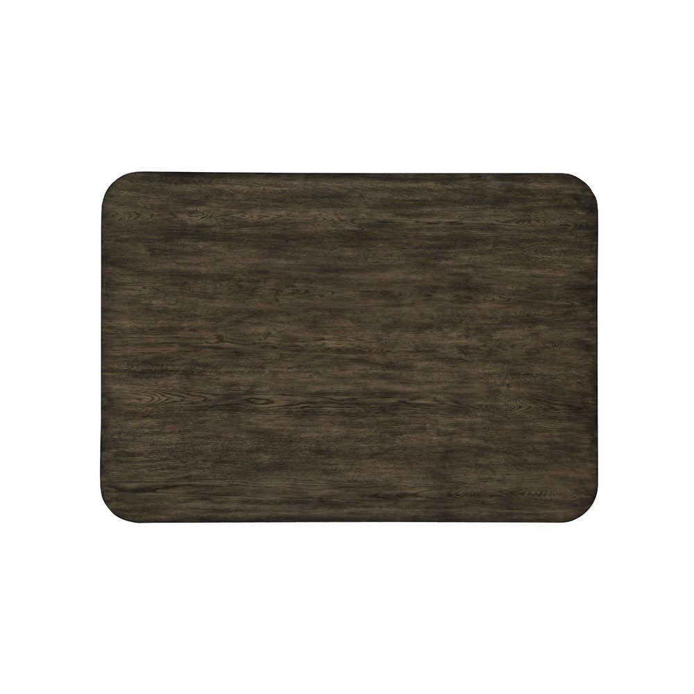Roxy Counter Height Table | 60" Rectangular Top | Walnut Brown Wood