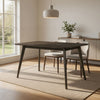 Roxy Counter Height Table | 60" Rectangular Top | Walnut Brown Wood