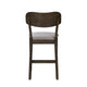 Roxy Counter Height Chair Set of 2 | Open Back | Foam Fill Cream Polyester