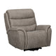 Folu Power Lift Recliner Chair with Heat & Massage | Gray Polyester Blend