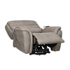 Folu Power Lift Recliner Chair with Heat & Massage | Gray Polyester Blend