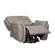 Folu Power Lift Recliner Chair with Heat & Massage | Gray Polyester Blend