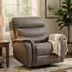 Folu Power Lift Recliner Chair with Heat & Massage | Gray Polyester Blend