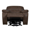 Talo Power Lift Recliner Chair with Heat & Massage | Brown Faux Leather