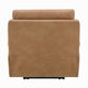 Kima Oversize Power Glider Recliner | Plush Wide Tufted Brown Faux Leather