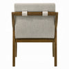 Kea Dining Side Chair Set of 2 | Gray Chenille | Vintage Oak Brown Frame