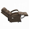 Jea Power Recliner with Stand Lift | Heating & Massage | Brown Chenille