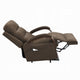 Jea Power Recliner with Stand Lift | Heating & Massage | Brown Chenille