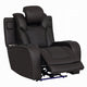 Pija Power Motion Recliner with Storage | USB & LED Lighting | Dark Gray