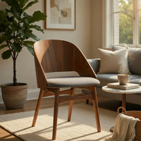 Gray, Dark Walnut Brown