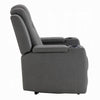 Jeju Power Motion Recliner with Power Headrest | LED | Gray Faux Leather