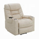 Aira Power Lift Recliner Chair | Heat & Massage Functions | Ivory Microfiber