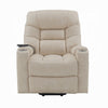 Aira Power Lift Recliner Chair | Heat & Massage Functions | Ivory Microfiber