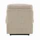 Aira Power Lift Recliner Chair | Heat & Massage Functions | Ivory Microfiber