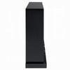 LED Fireplace with Timer | Adjustable Brightness | Black Mirrored Glass 47"