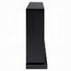 LED Fireplace with Timer | Adjustable Brightness | Black Mirrored Glass 47"