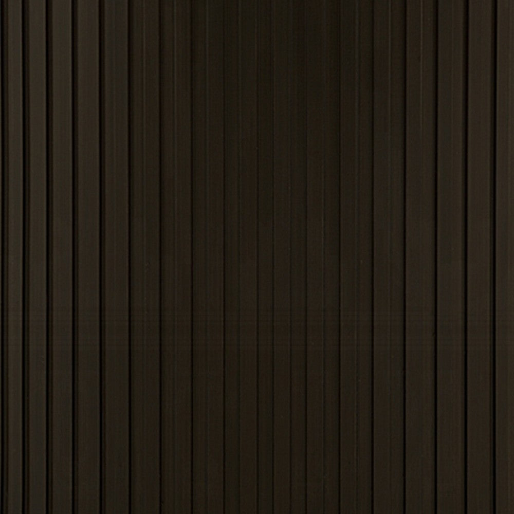 Jeh Side End Table | Faux Marble Top | Metal Trim | Fluted Brown Wood 20"