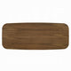 Dio Dining Table | 94" Top | Cross Pedestal Base | Dark Walnut Brown