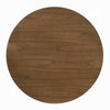 Dio Dining Table | 47" Top | Cross Pedestal Base | Dark Walnut Brown