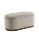 Sio Bench with Lift Top Storage | Taupe Corduroy Fabric | 43" Brown