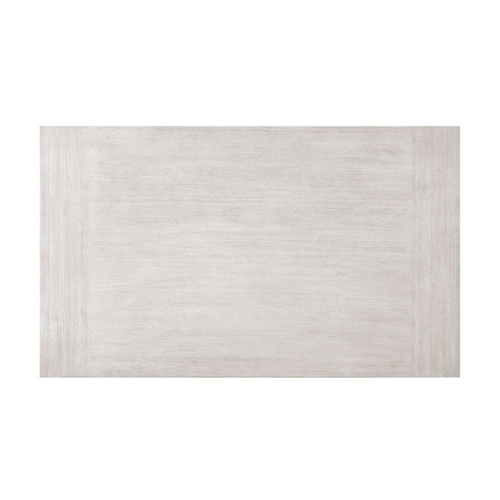 Vile Counter Height Table | 60" Rectangular | Distressed Antique White