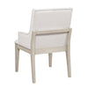 Tuma Wing Dining Armchair Set of 2 | Ivory Polyester | Antique White
