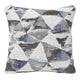 Beny Loveseat w 2 Pillows | Track Arms | Foam Fill Blue Chenille | Black