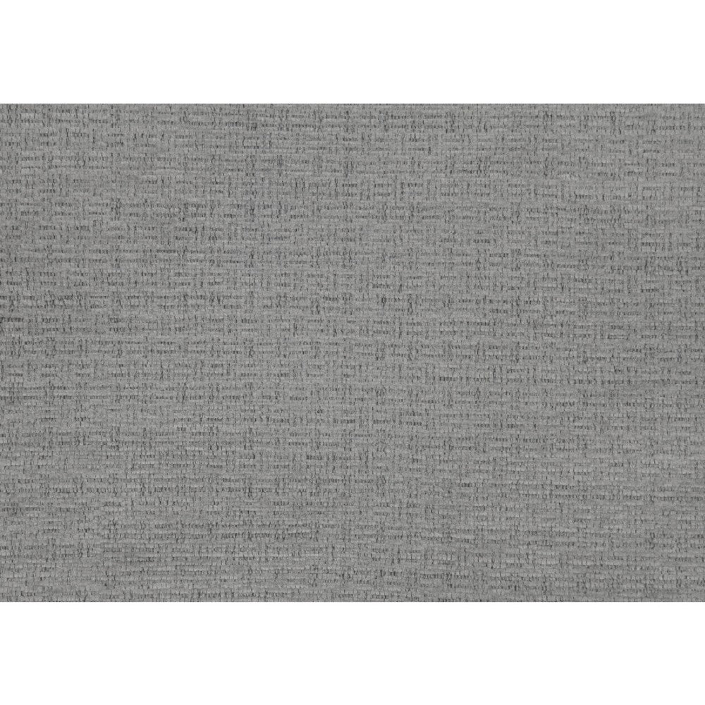 Beny 3 Seater Sofa | 2 Pillows | Track Arms | Foam Fill Gray Chenille | Black