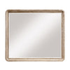 Wily Vanity Dresser Mirror | Natural Brown Oak Veneer Frame | 37 x 42