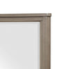 Dely Vanity Dresser Mirror | Light Gray Oak Veneer Frame | 40 x 41