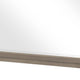 Dely Vanity Dresser Mirror | Light Gray Oak Veneer Frame | 40 x 41