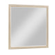 Ary Vanity Dresser Mirror | Light Gray Oak Veneer Frame | 38 x 38