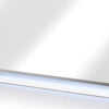 Oly Vanity Dresser Mirror | Glossy White Frame with LED | 37 x 47