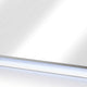 Oly Vanity Dresser Mirror | Glossy White Frame with LED | 37 x 47