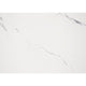 Cyna Dresser Mirror | LED Faux Marble Panels | High Gloss White 39 x 44
