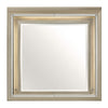 Loy Vanity Dresser Mirror |Metallic Champagne Gray | LED Frame 38 x 38