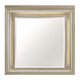 Loy Vanity Dresser Mirror |Metallic Champagne Gray | LED Frame 38 x 38
