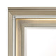 Loy Vanity Dresser Mirror |Metallic Champagne Gray | LED Frame 38 x 38
