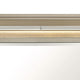 Loy Vanity Dresser Mirror |Metallic Champagne Gray | LED Frame 38 x 38
