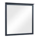 Sely Vanity Dresser Mirror | Navy Blue Finish Frame | 38 x 38