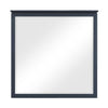 Sely Vanity Dresser Mirror | Navy Blue Finish Frame | 38 x 38